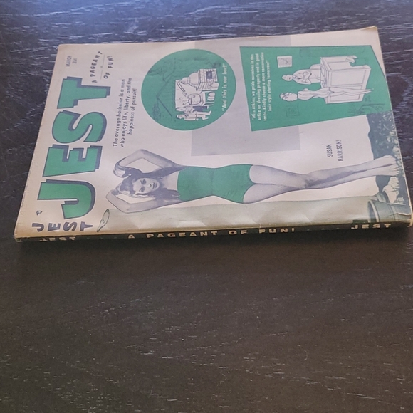 Vintage Jest pinup girl magazine - Picture 3 of 6